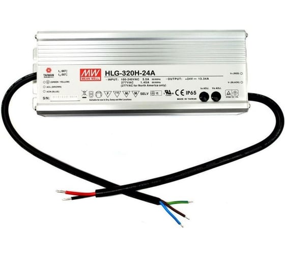 Источник питания Mean Well AC/DC HLG-320H-48 Т00316025