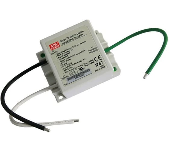 Модуль защиты от импульсных помех Mean Well SPD-20-240P Т02013287