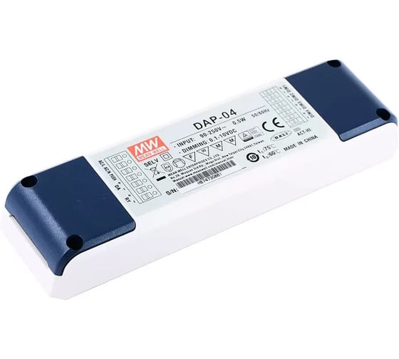 Преобразователь интерфейса Mean Well DALI в ШИМ DAP-04 Т02234034