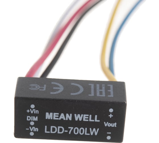 LED-драйвер Mean Well LDD-700LW DC-DC драйвер светодиодов IP67 Т02013280