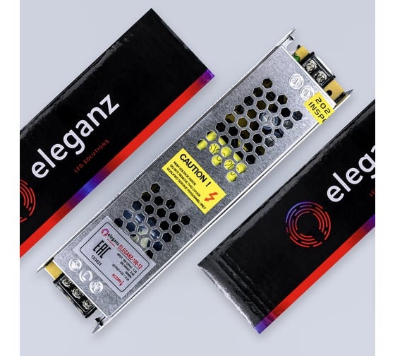 Блок питания Eleganz 12V 100W негерметичный узкий IP20 1101 1101EOL