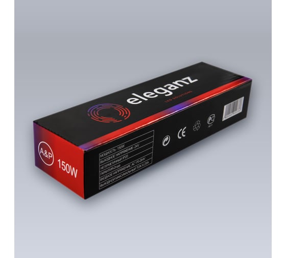 Блок питания ELEGANZ 24V 150W негерм., узкий IP20 EL-0006