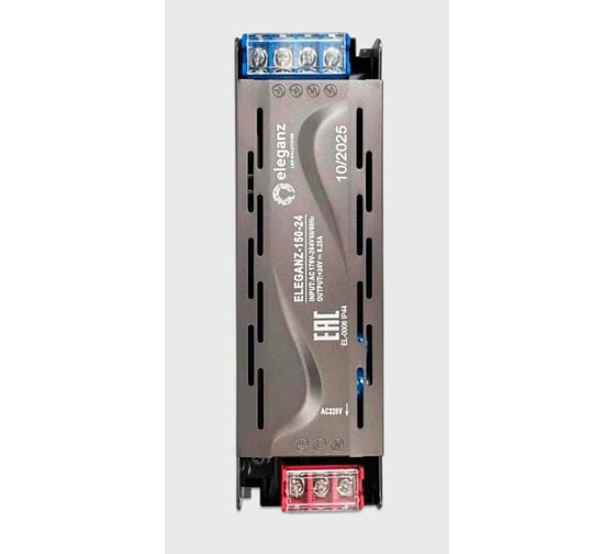 Блок питания ELEGANZ 24V 150W негерм., узкий IP20 EL-0006