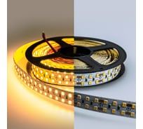Светодиодная лента Eleganz LUX 24V 2835 240 LED 19.2W/M теплая 3000К IP20 ДВУХРЯДНАЯ EL-24V-19WW