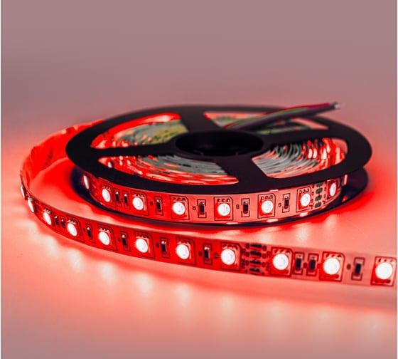 Светодиодная лента Eleganz LUX 24V 5050 60 LED 14,4W/M RGB EL-24V-14RGB