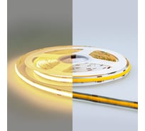 Светодиодная лента Eleganz COB 10Вт, 24В, 312 диода, 100Лм/Вт, нейтральная 4500К ширина 8мм 990097