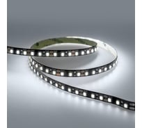 Светодиодная лента Eleganz LUX 2835 120 LED 9.6W/M 12V холодная 6000К ЧЕРНАЯ ОСНОВА 9008