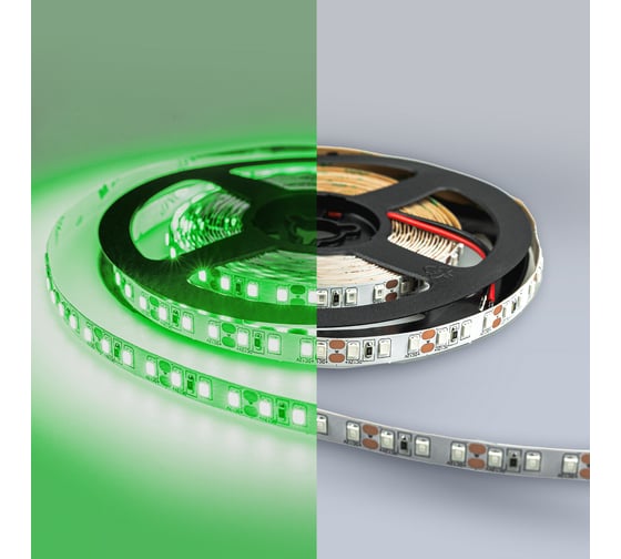 Светодиодная лента Eleganz LUX 2835 120 LED 9.6W/M 12V ЗЕЛЕНАЯ IP20 EL-LS-96G