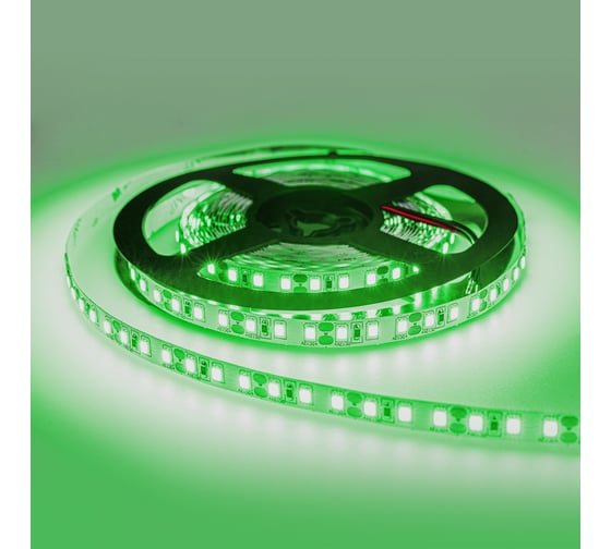 Светодиодная лента Eleganz LUX 2835 120 LED 9.6W/M 12V ЗЕЛЕНАЯ IP20 EL-LS-96G