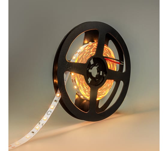 Светодиодная лента Eleganz LUX 2835 60 LED 4.8W/M 12V теплая 3000К IP20 EL-LS-48WW