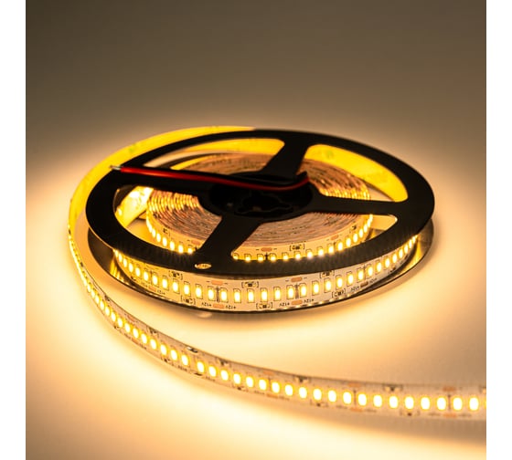 Светодиодная лента Eleganz LUX 3014 240 LED 24W/M 12V теплая 3000К IP20 EL-LS-24WW