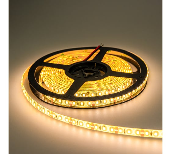 Светодиодная лента Eleganz LUX 2835 120 LED 9.6W/M СИЛИКОН IP65 12V теплая 3000К EL-LS65-96WW