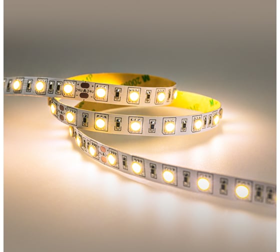 Светодиодная лента Eleganz LUX 24V 5050 60 LED 14,4W/M Теплая 3000К EL-24V-14WW