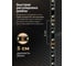 Светодиодная лента Eleganz LUX 2835 60 LED 4.8W/M 12V холодная 6000К ЧЕРНАЯ ОСНОВА 9009 6