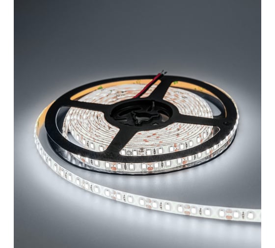 Светодиодная лента Eleganz LUX 2835 120 LED 9.6W/M СИЛИКОН IP65 12V холодная 6000К EL-LS65-96W