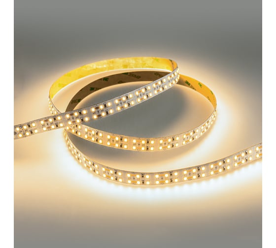 Светодиодная лента Eleganz LUX 2835 240 LED 19.2W/M 12V нейтральная 4500К IP20 ДВУХРЯДНАЯ EL-LS-19N