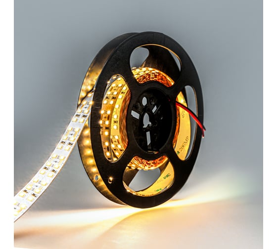 Светодиодная лента Eleganz LUX 2835 240 LED 19.2W/M 12V нейтральная 4500К IP20 ДВУХРЯДНАЯ EL-LS-19N