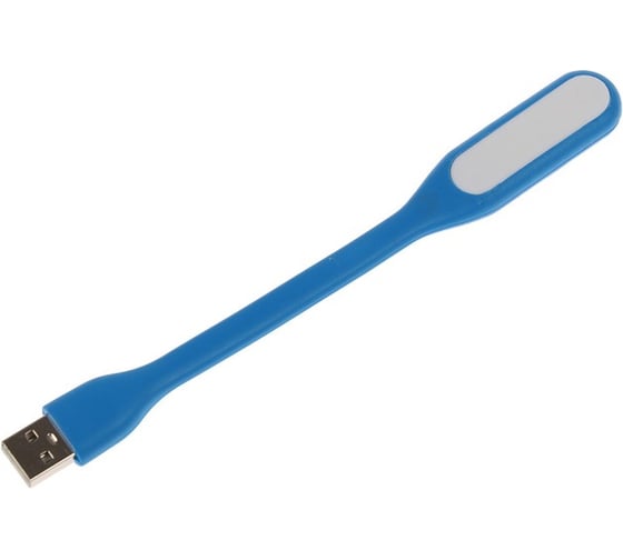 Светодиодный светильник Luazon USB, гибкий, 5 ватт, 6 диодов, синий 3916248