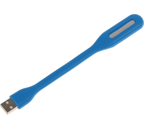 Светодиодный светильник Luazon USB, гибкий, 5 ватт, 6 диодов, синий 3916248
