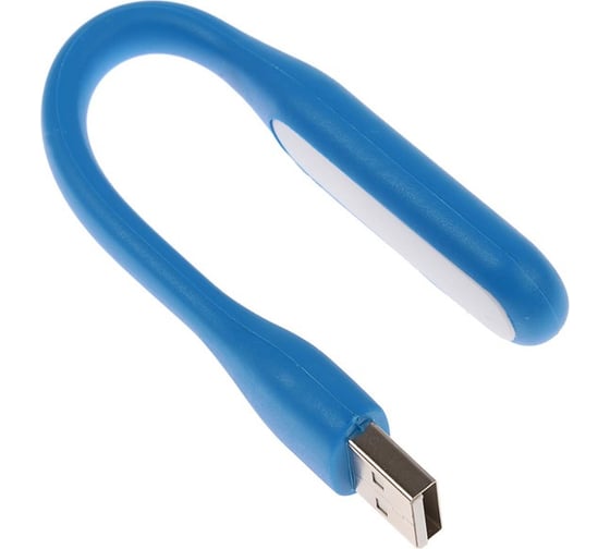 Светодиодный светильник Luazon USB, гибкий, 5 ватт, 6 диодов, синий 3916248
