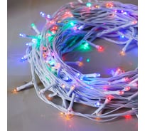 Гирлянда-нить Luazon ECO, IP20, 20 м, Н.Б. LED-200-220V, 8 режимов, МУЛЬТИ 3556819