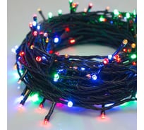 Гирлянда-нить Luazon ECO, IP20, 20 м, Н.Т. LED-200-220V, 8 режимов, МУЛЬТИ 3556811