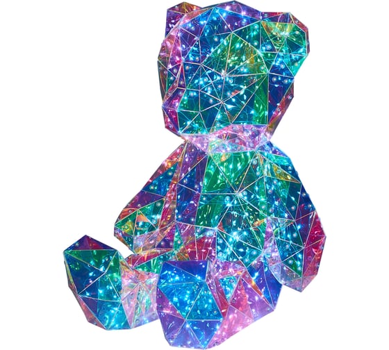 Светильник декоративный Uniel ULD-R504 USB/RGB BEAR UL-00011054