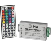 Контроллер для светодиодной ленты с радио пультом ЭРА RGBController12/24V216/432WIP20RF Б0061112