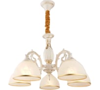 Классическая подвесная люстра IMEX 5х60Вт E27 KL.2639-5-S WG