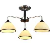 Потолочная люстра IMEX 3х60Вт, E27 MD.0853-3-S CH+BK