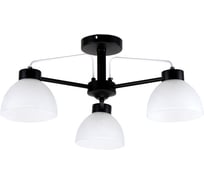 Потолочная люстра IMEX 3х60Вт, E27, MD.4296-3-S BK+BR