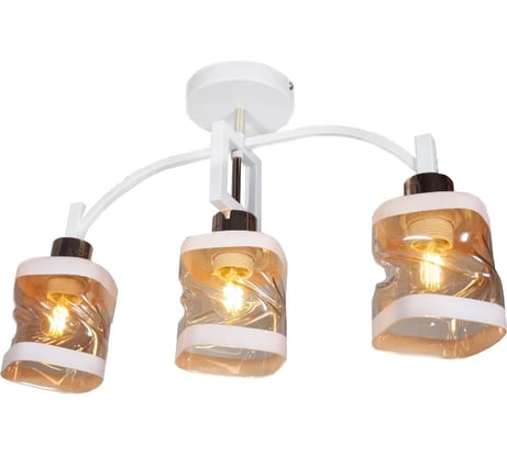 Потолочная люстра IMEX 3х60Вт, E27 MD.51503-3-S WH+FGD