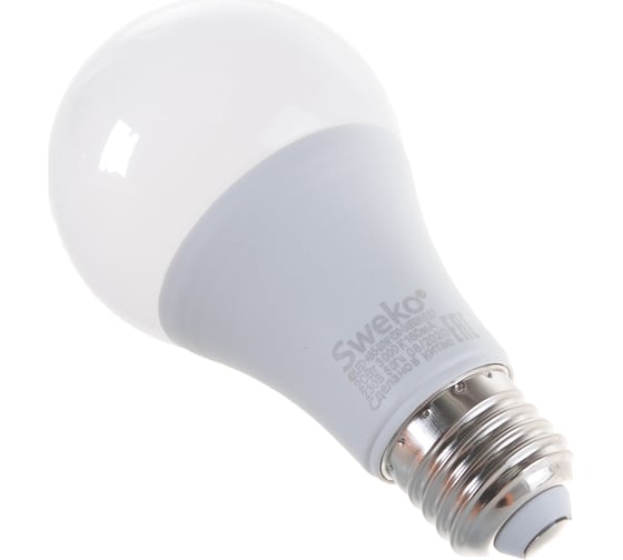 Светодиодная лампа Sweko 5 шт. 42LED-A65-20W-230-3000K-E27