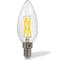 Лампа светодиодная Sweko 5 шт. 17LED-C35-4W-230-3000K-E14-CL 1