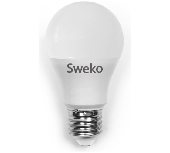 Светодиодная лампа Sweko 5 шт. 42LED-A60-10W-230-6500K-E27-P_5