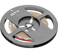 Лента светодиодная FLASH 2835 GTV 300 LED, 12V, IP20, 33W, 8мм, 5м, цвет нейтральный белый LD-2835-300-20-NE4N