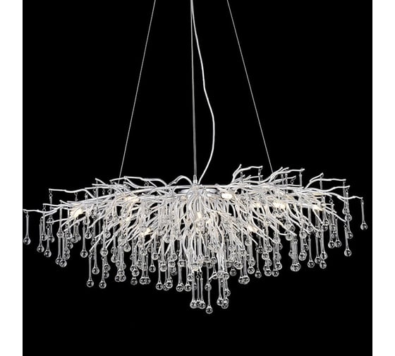 Светильник подвесной ElegantLight DZN- silver/серебро 8193
