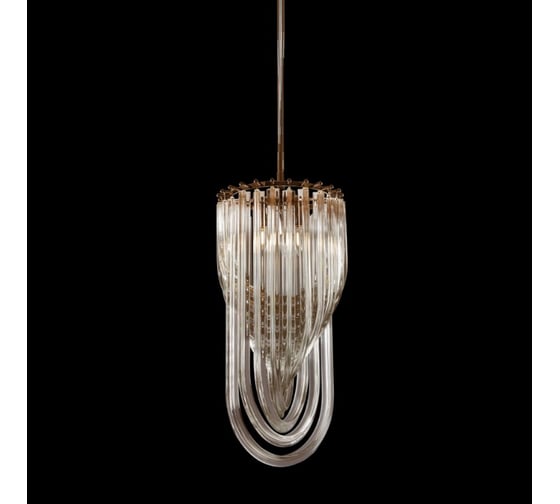 Светильник подвесной ElegantLight DZN- золото 8397