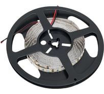 Светодиодная лента GTV FLASH 2835, 600 LED, 12V, IP20, 60W, 10MM, 5M, 2 ПРОВОДА, ЦВЕТ ТЁПЛЫЙ БЕЛЫЙ LD-2835-600-20-CB