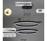 Светильник подвесной ElegantLight DZN- черный 5033 2