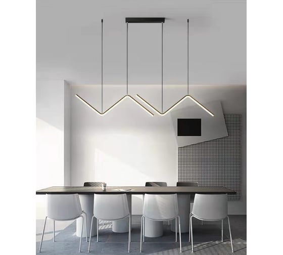 Светильник подвесной ElegantLight DZN- черный 8360