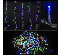 Светодиодная электрогирлянда Волшебная страна LED100-5-MC прозрачный шнур 101936