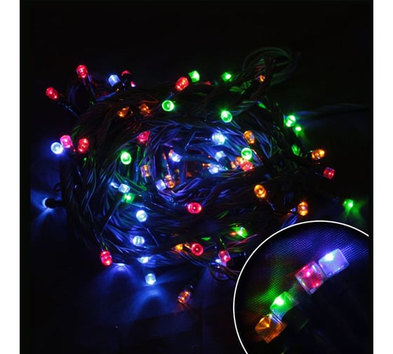 Светодиодная электрогирлянда Волшебная страна LED100-8-MC 101526