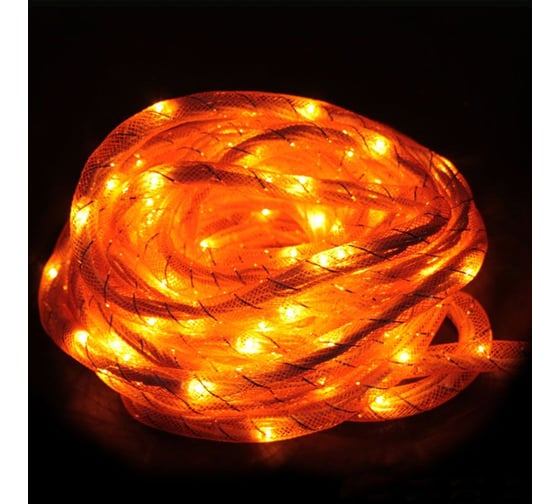 Электрогирлянда Волшебная страна Шнурок Rope-100-5-Y 101547 1