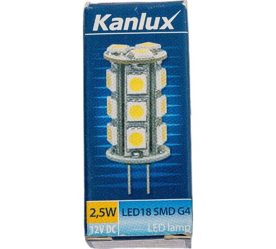 Светодиодная лампочка KANLUX LED18 SMD G4 WW 8950