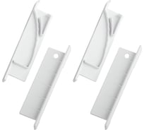 Набор заглушек ЭРА 68143 для профиля 6814 2шт глухие, 2шт с отверстием Б0062787