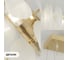 Светильник подвесной ElegantLight DZN-8254 gold/золото 8254 spf3 5