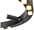 Светильник потолочный ElegantLight DZN- black 9134 3