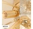 Светильник потолочный ElegantLight DZN- gold/золото 9137 2