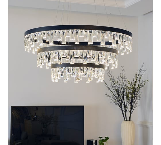 Светильник потолочный ElegantLight DZN- черный 4516